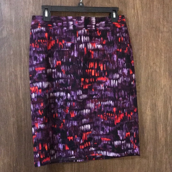 Ann Taylor Patterened Pencil Skirt - Picture 1 of 4